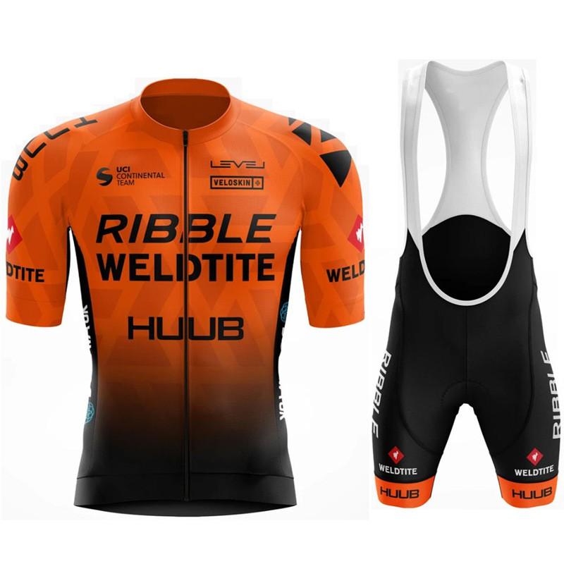 Men Women Cycling Jersey Set Short Sleeve Breathable Quick Dry Bike Riding Outfit