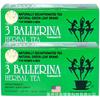 Looduslik Orgaaniline Ballerina Tee 18 Kotikest Taimne Tervislik Eluviis Energiakookus Meestele Naistele Heaolukinnitaja Premium