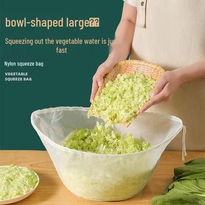 Gemüse-Knödel-Füllung & Abtropfbeutel – Kohl, Sojamilchfilter & Dörrgerät