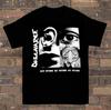 Discharge Band Short Sleeve Heavy Cotton Black All Size Shirt