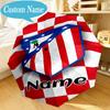Custom Name Umbrella Atletico Crest Umbrella 8-Frame for Travel, Camping, Casual Lightweight Portable, Essential for Family Gifts