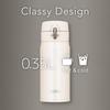 Thermos Vacuum Insulated Portable Mug 350ml White Beige WBE JOH-350