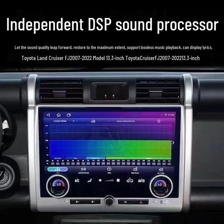 

13.3 Android GPS Навигация и Камера заднего вида для 07-18 Land Cruiser/FJ Cruiser 4+32G