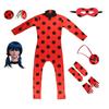 Ladybug Reddy Costume Anime Costume Ladybug Girl Cos Children's Miracle Mi Huankeqi Girl's Costume Performance Costume