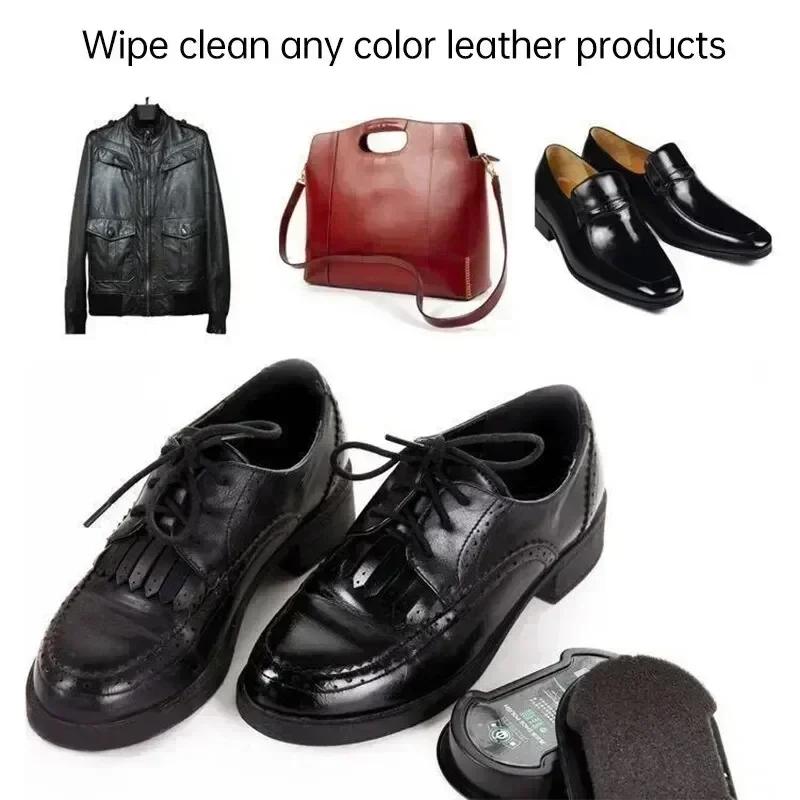 1/3pcs Shoe Polish Brush, 2-in-1 Double Sided for Cleaning & Buffing Leather Shoes, Quick Shine, Home Care Kit Shoe Brush