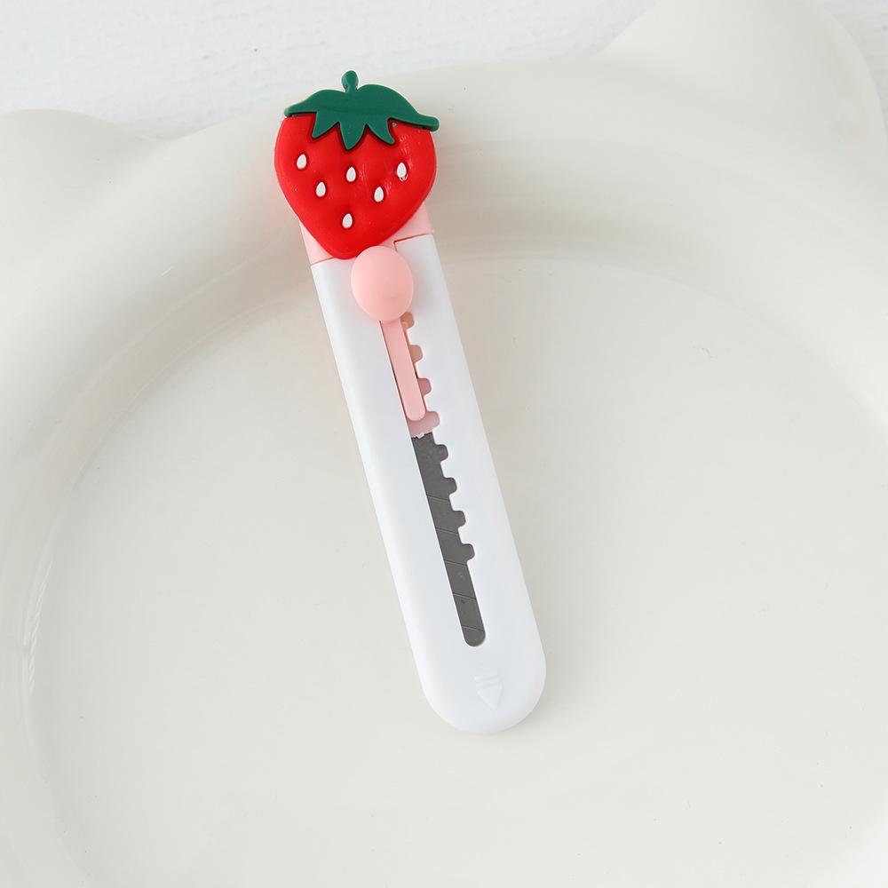 Cartoon Mini Dismantle the Courier Knife Unpack Tool Paper knife Art knife Metal Retractable Blade Knife For Stationery Supplies