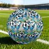 1pc Soccer Street Art Size 5 Soccer Ball Professional Match Training Football Indoor &Outdoor Sports Ball Lightweight Durable c6564