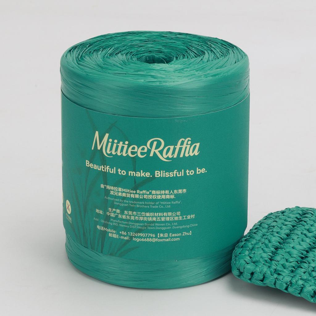 MT001-MT087 Natural Raffia Yarn For Wrapping Knit Wire Natural Color Matte Texture Raffia Paper Ribbons For Hat DIY Decoration