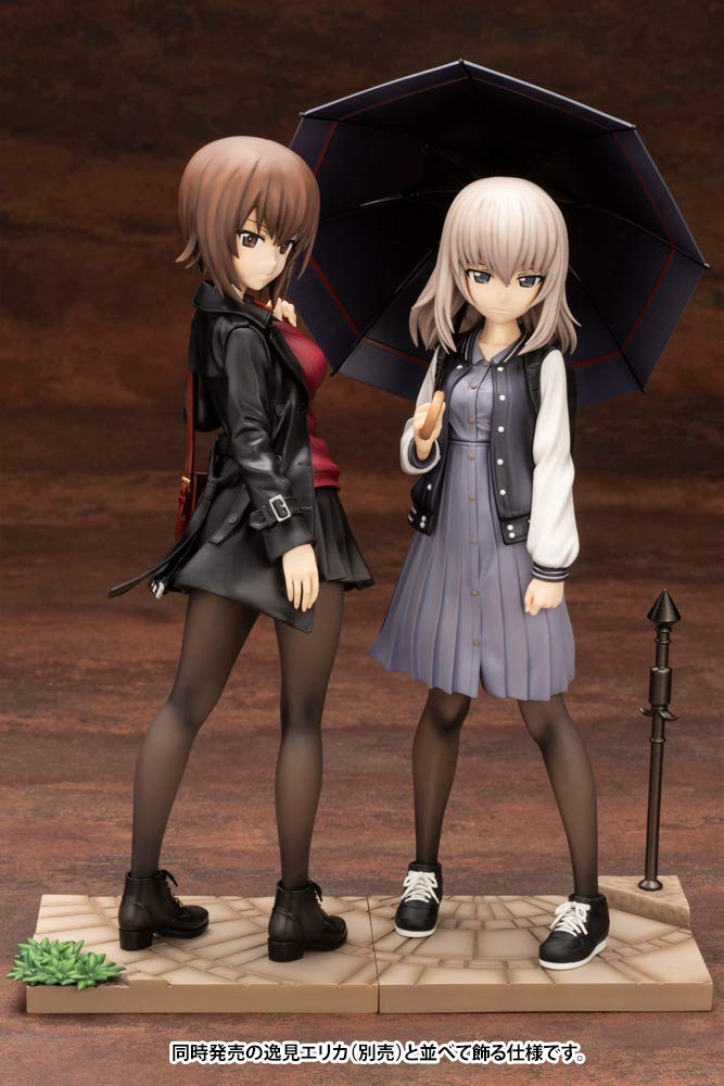 Girls und Panzer Final Chapter Nishizumi Maho Schaal PVC Geschilderd Compleet Figuur 1/7
