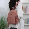 Lightweight Nylon Backpack for Women Casual Daypack Travel Shoulder Bag with Multi Pockets