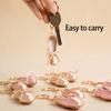 Adorable Tiny Ballet Shoes Accessory Elegant Dance Shoe Keyring Lovely Bag Charm Perfect As A Thoughtful Present
