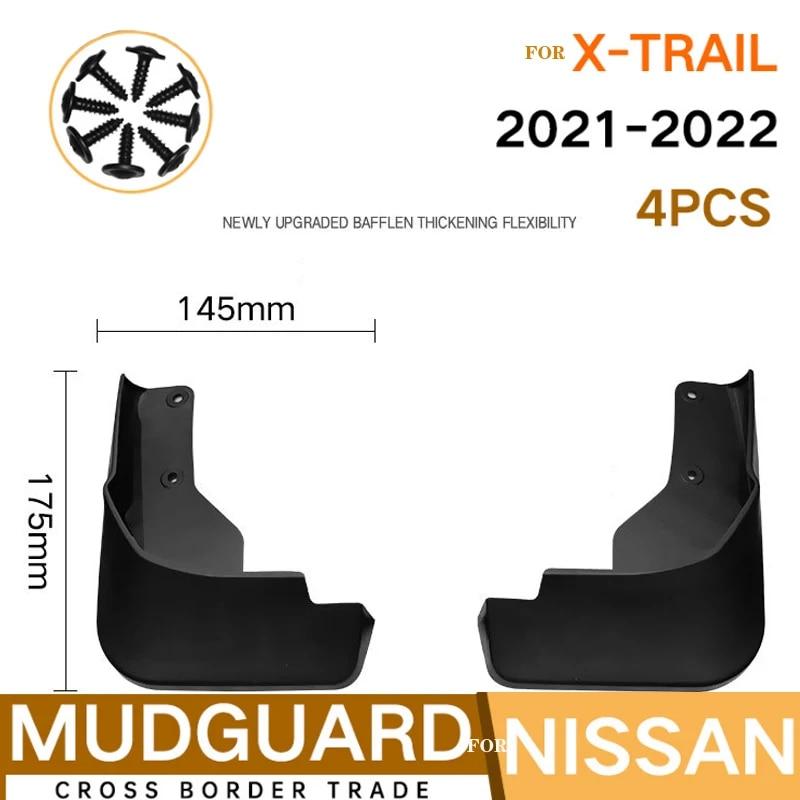 Set Apărători de Noroi Turnate Pentru Nissan X-Trail T31 2008-2013 -2022rogue Xtrail Apărători Anti-Stropire Apărătoare de Noroi Apărătoare Aripă