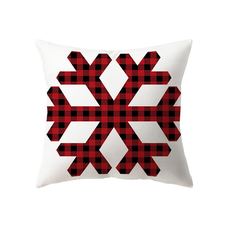 Vánoční dekorace Vánoční motiv Vzor potisku Povlak na polštář Domácí Obývací pokoj Dekorace na pohovku Povlak na polštář