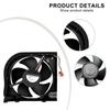1pcs Refrigerator Fan Motor 8.3*7.5in Refrigerators Fan Motor, Suitable For-Samsung Refrigerator Fan Motor Home HVAC Systems