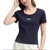 New FILA T Shirts Women's Secret Mirror Blue F11W439106FDB