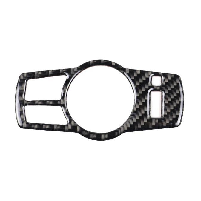 BMW 5-serie F10F18 Dekorram för strålkastarbrytare i kolfiber