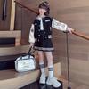 Mädchen Mode Sets Frühling Herbst Kinder Baseball Sportanzug Kinder Jacke Plisseerock Studentenoutfits