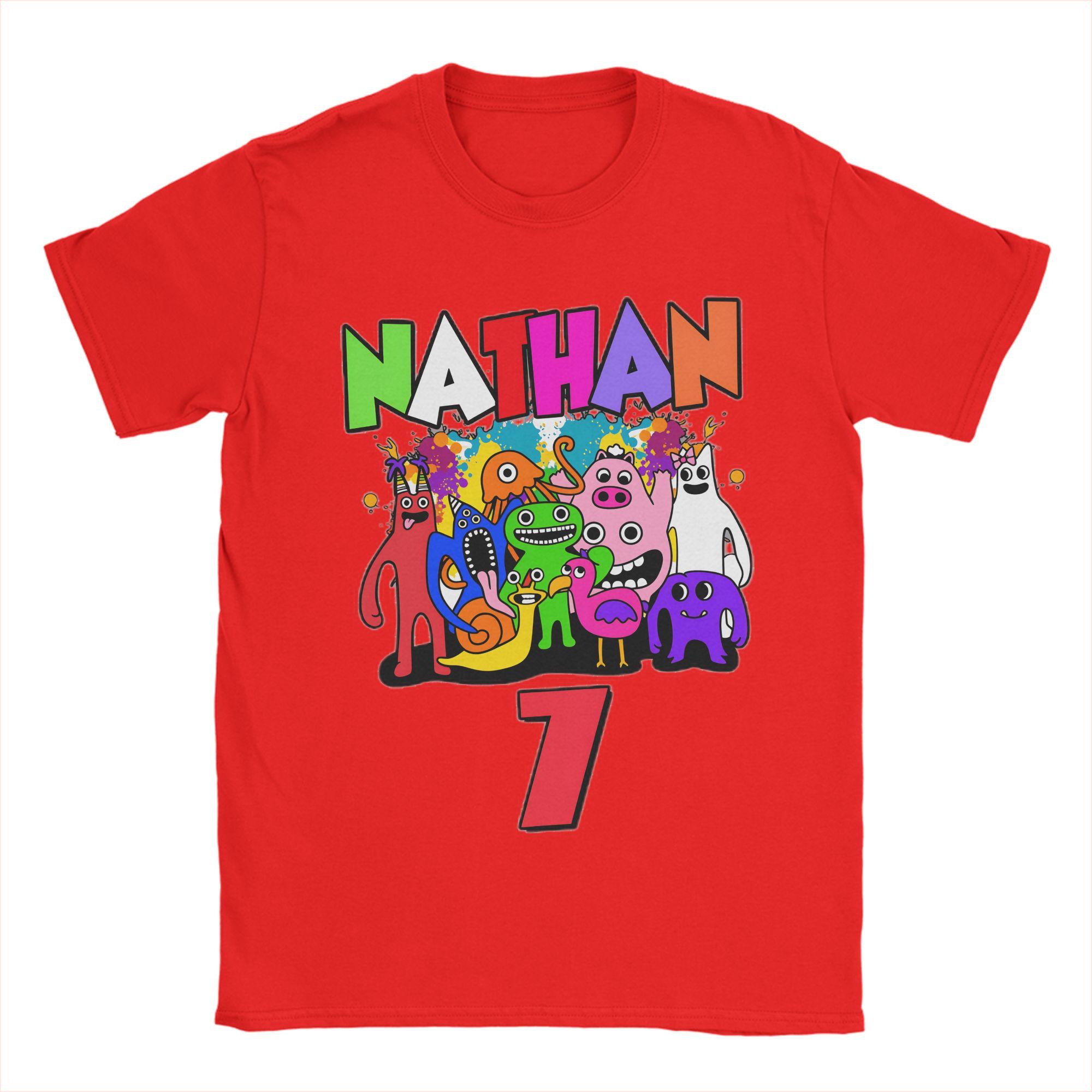 

Garten of Banban Friends Characters T Shirt Unisex 100 Cotton Novelty TShirt Crewneck Tee Shirt Short Sleeve Tops Plus Size S