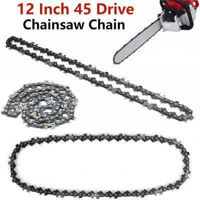 12 Inch Metal Chainsaw Chain 22 Teeth 45 Drive Replacement Chainsaw Saw Chain 3/8" LP Mini Guide Saws Electric Saw Accessories