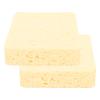 2Pcs Painting Sponge Rectangle Absorbent Sponge Set with Storage Box for Crafting Clning