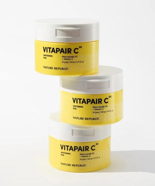 NATURE REPUBLIC Vita Pair C Whitening Jelly Pads 60ea none