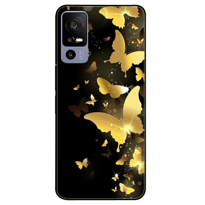 For TCL 40R 5G Case 6.6'' Silicone Soft Fashion TPU Phone Cover for TCL 40 R 5G Cases T771K T771A T771H Bumper Funda For TCL 40R