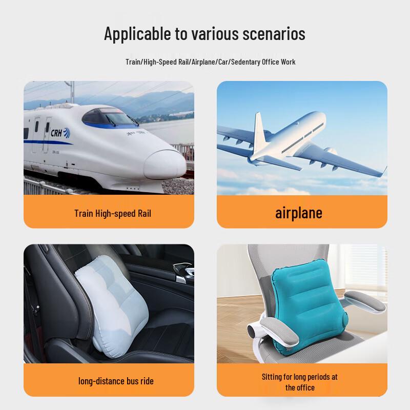 Easy Travel Inflatable Portable Travel Pillow & Cushion Series