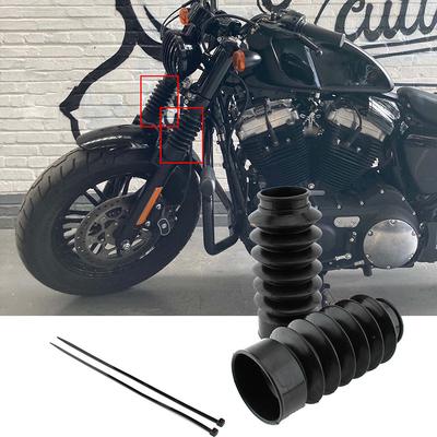Motorrad Stoßdämpfer Gummi Staubschutzmanschette für Harley Davidson X48 Dyna FXDLS Softail Breakout