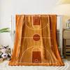 Basketball Court Design Blanket for All Seasons Blanket Lunch Break Throw Gift