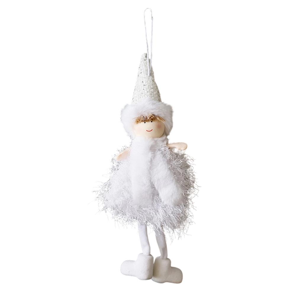 Festive Santa Claus Snowman Ornaments Whimsical Christmas Tree Hanging Decor for Home Office Party Celebration