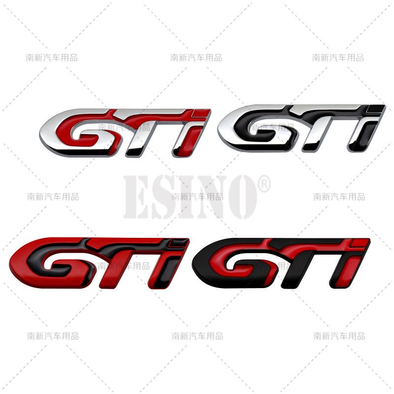 Auto Styling GT 3D Aufkleber Metall Chrom Zinklegierung Emblem BXGSD3 Auto Karosserie Kotflügel Abzeichen für Peugeot GT RCZ 308 508 3008 5008