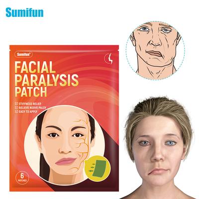 2023 6Pcs/Bag Facial Paralysis Pulling and Sticking Acupoints Massaging Facial Stiffness, and Unblocking Meridians Women Men Health Care