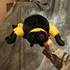 Stuffed Simulation Spider Plush Toy Soft Furry Insect Huggable Black Spider Cute Trick Props Funny Doll Great Holiday Gift
