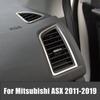 Car-styling Stainless Steel air vent decorative frame trim sticker case for Mitsubishi ASX 2011-2017,auto Accessories