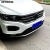 Front Bumper Lip Trim For Volkswagen VW T-ROC TROC 2018  Stainless Steel Grille Body Kit Splitter Diffuser Car Accessories