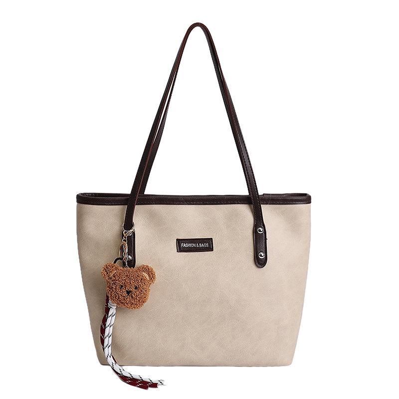 Large-capacity Stylish Commuter Chic Shoulder-to-shoulder Tote Bag