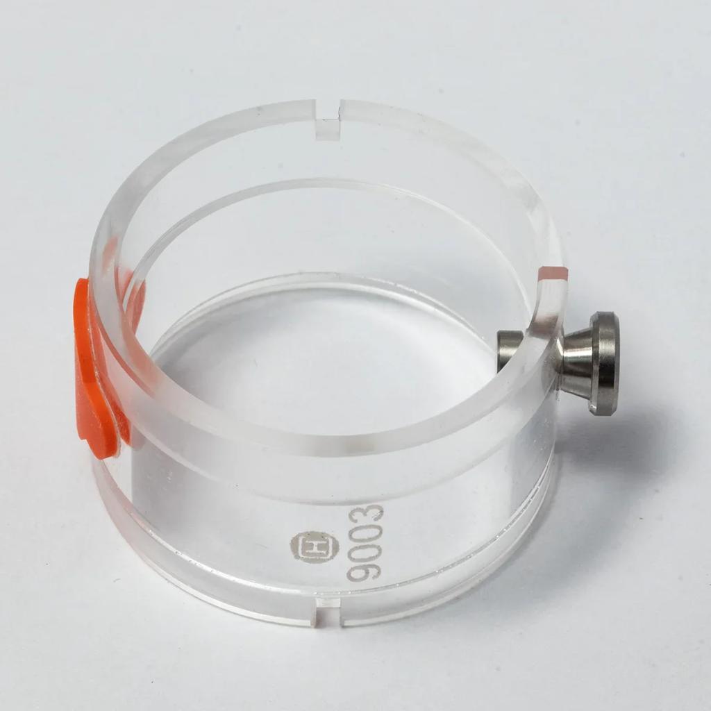 Uhrenreparaturwerkzeug NH35/2824/4130/3235 aus Acrylmaterial, tragbarer Uhrwerkhalter für Uhrmacher zur Reparatur von Uhren