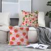 S-strawberry Cute Kawaii Cushion Cover Inches Farmhouse Decor Home Throw Pillow Covers For Couch Decorations