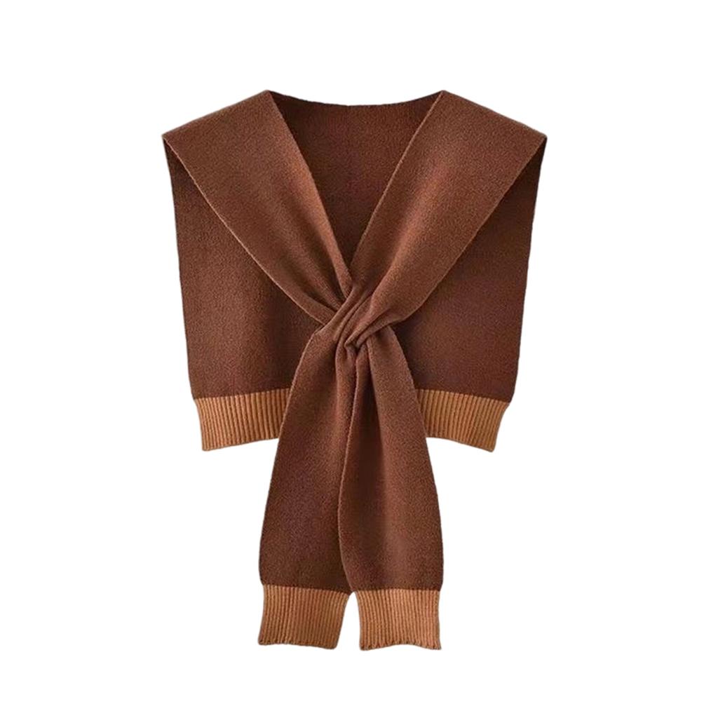 Ladies' Fashion Knitted Shawl Scarf Wool Shoulder