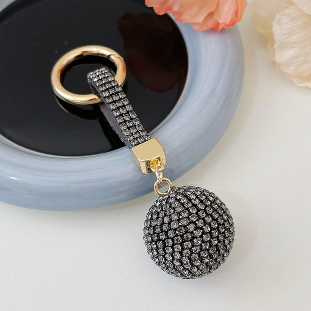Rhinestone Key Chain Mini Keys Rails Creative Anti-lost Key Holder  Handbag