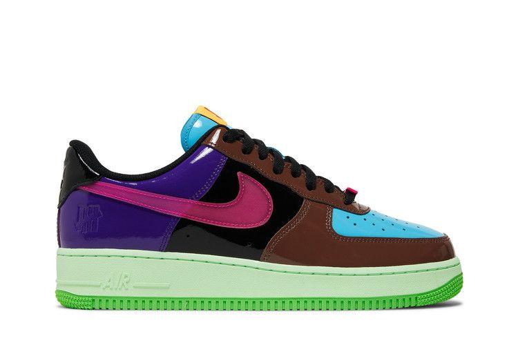 Men's Sneakers Nike Air Force 1 Low SP Undefeated Multi-Patent Pink Prime Fauna Brown/Pink Prime/Multi-Color