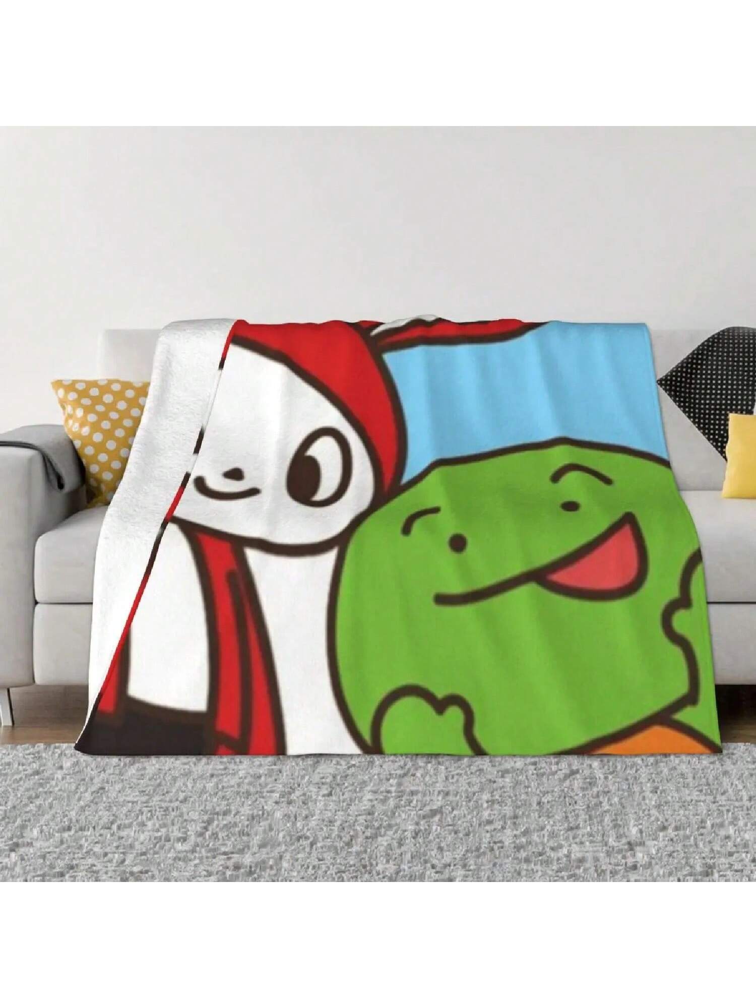 

JJ MIKEY MAIZEN Ультрамягкое одеяло из микрофлиса(1) 75X95CM серый