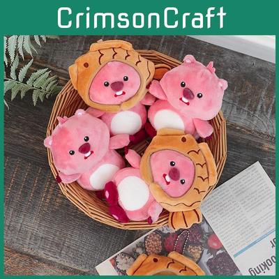 Cute Beaver Plush Toy Keychain Pendant With Soft Short Plush Wholesale Hanging Decoration For Bags