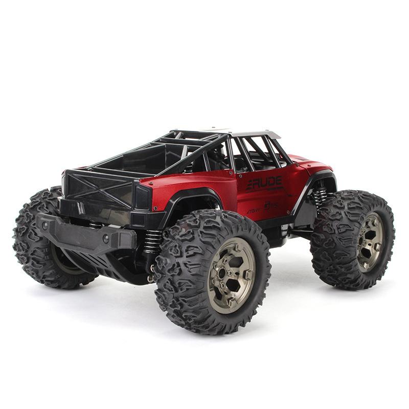 1:12 Alloy RC Off-Road Bigfoot Truck, 25km/h High Speed 2.4G Remote Control Toy for Kids Indoor Outdoor Play