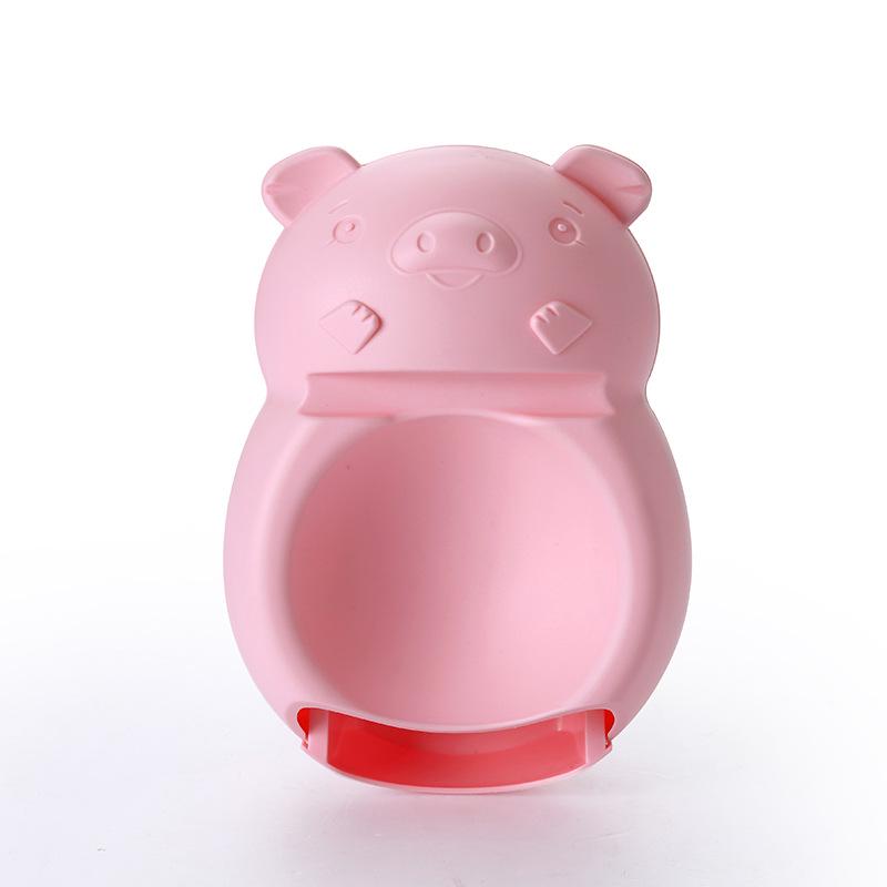 

Мультяшная тарелка для фруктов «Ленивый поросенок», Тарелка для хранения семечек и фруктовой кожуры, Фруктовая тарелка, Конфетница для закусок, Тарелка для сухофруктов розовый