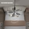 Multifunctional Wireless Ceiling Fan Light For Home Indoor Bedroom Living Room Use, Remote Controlled E27/E26/B2 Socket