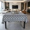 Dining Kitchen Party Event Cotton Linen Washable Rectangle Tablecloth