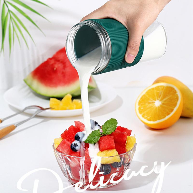 300ML sokowirówka elektryczna przenośny blender do smoothie USB akumulatorowa maszyna do mieszania owoców Mini sokowirówka Blender Cup