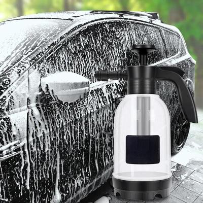 2L tragbarer Haushalts-Hand-Hochdruck-Autowasch-Schaumtopf, manueller Autowasch-Hochdruck-Handspray, Autowasch-Sprühtopf, Auto-Hochdrucksprüher
