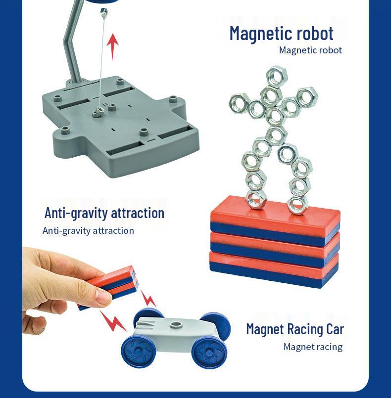 Xueyouma 12-in-1 Magnetic Physics Experiment Set for Kids